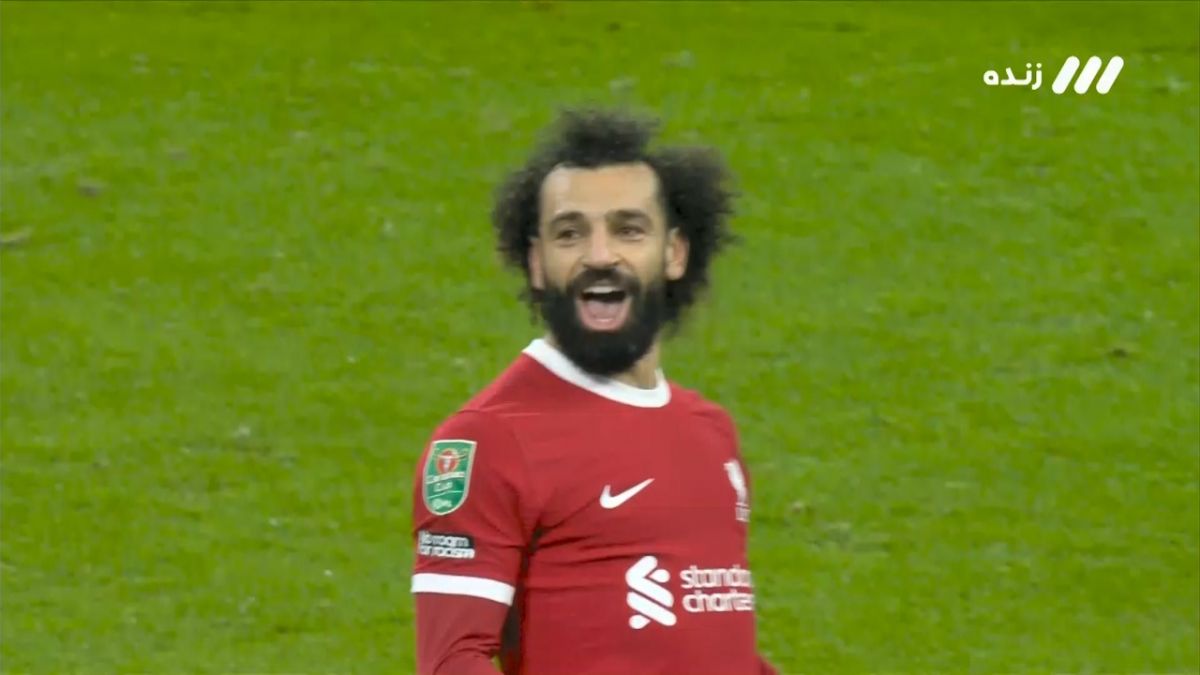 گل چهارم لیورپول به وستهام (محمد صلاح)