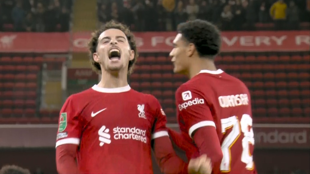 گل پنجم لیورپول به وستهام (دبل جونز)