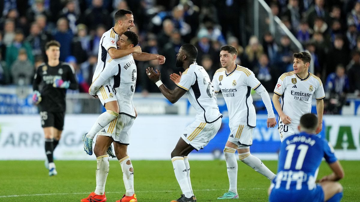 خلاصه بازی آلاوز 0-1 رئال مادرید