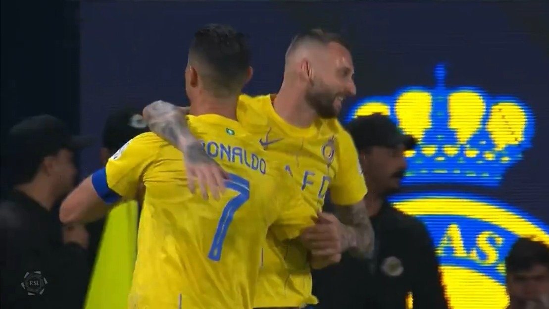 گل دوم النصر به الاتفاق (بروزوویچ)