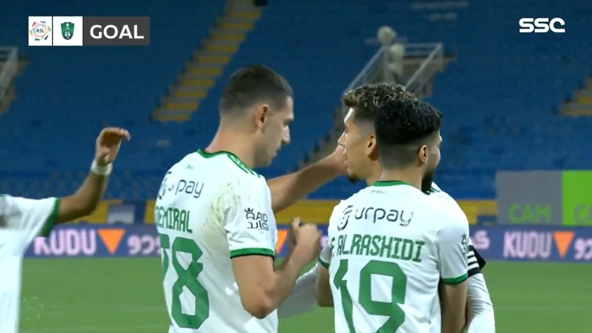 گل چهارم الاهلی عربستان به الحزم (دمیرال)