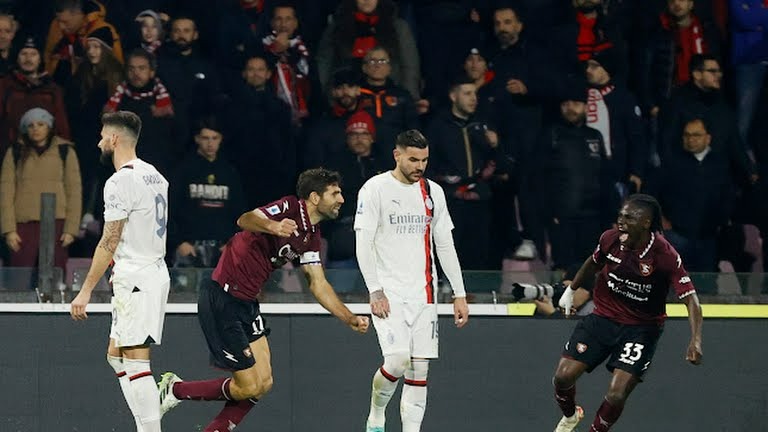 گل اول سالرنیتانا به میلان (فازیو)