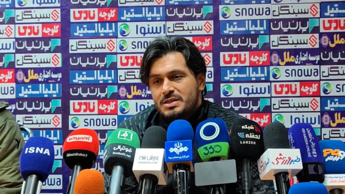 اختصاصی/ صحبت‌های سعید دقیقی، سرمربی شمس آذر قزوین در نشست خبری پیش از دیدار پرسپولیس - شمس آذر