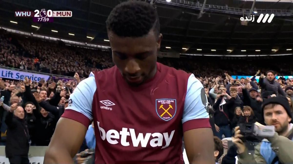 گل دوم وستهام به منچستریونایتد (حرکت زیبای محمد کودوس)