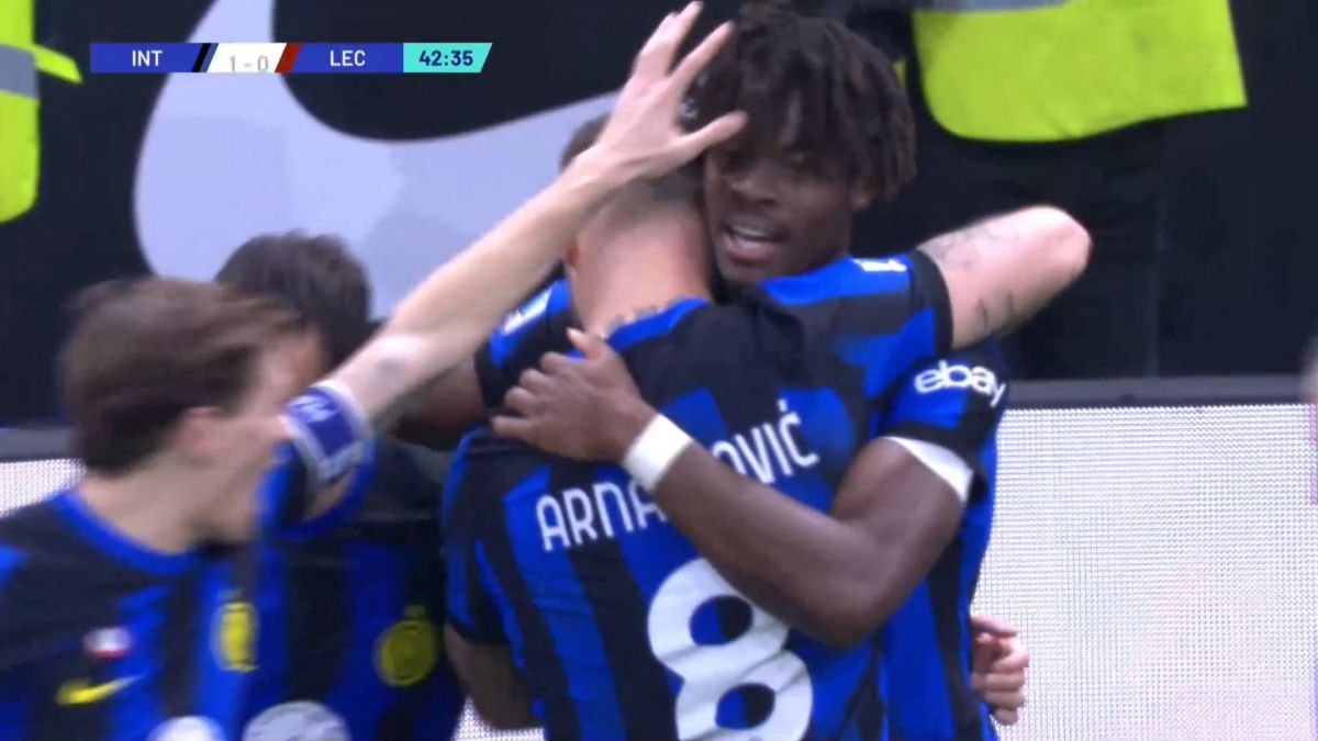 گل اول اینتر به لچه (یان اورل بیسک)