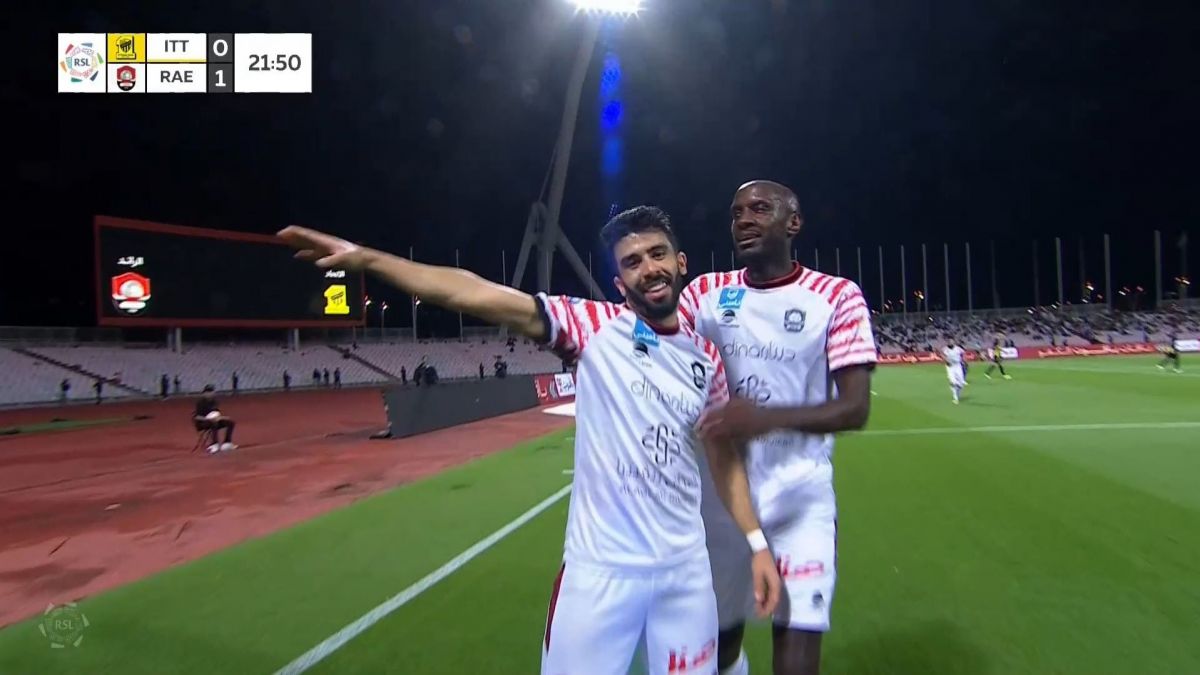 گل اول الرائد به الاتحاد (برکاوی)