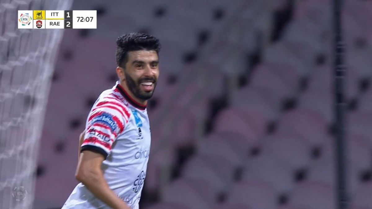 گل دوم الرائد به الاتحاد (دبل برکاوی)