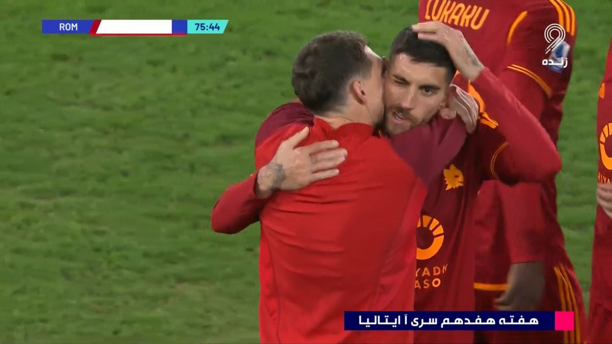 گل اول رم به ناپولی (لورنزو پلگرینی)