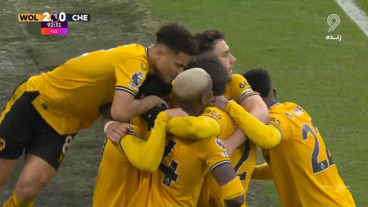 گل دوم ولورهمپتون به چلسی (مت دوهرتی)