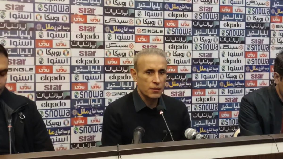 اختصاصی/ کنفرانس خبری یحیی گل محمدی سرمربی پرسپولیس پس از برتری مقابل شمس آذر