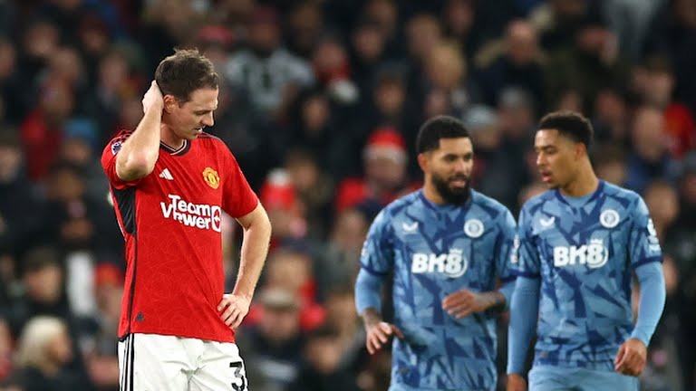 گل اول استون ویلا به منچستریونایتد (جان مک گین)