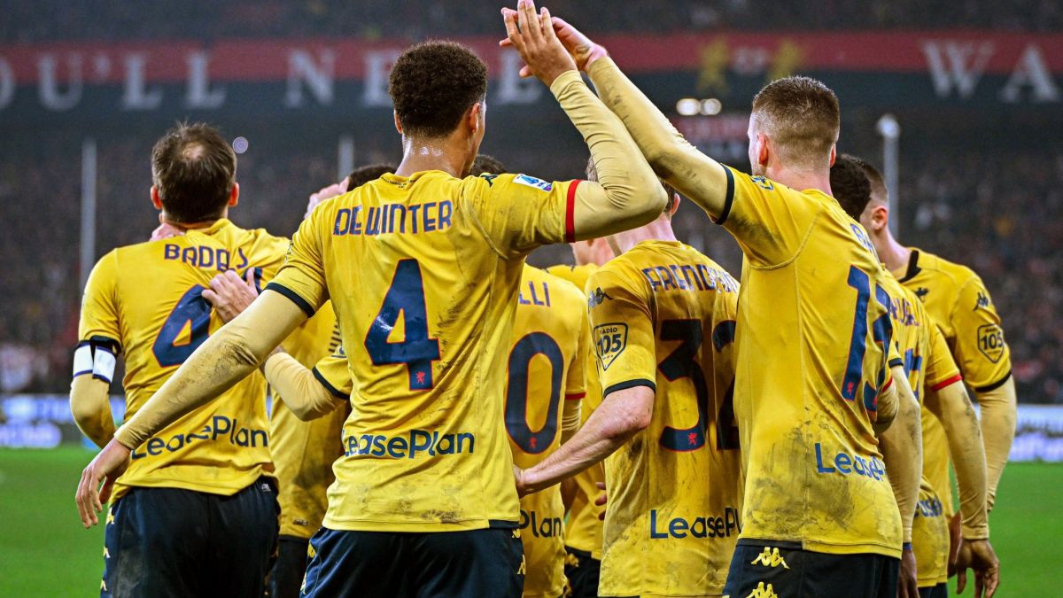 خلاصه بازی جنوا 1-1 اینتر