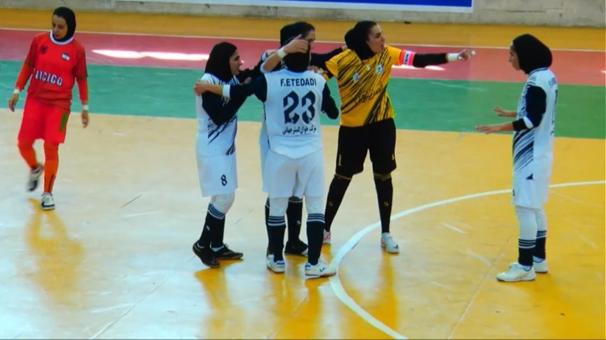 گلهای بازی فوتسال بانوان شاهین نطنز 2-0 مس رفسنجان