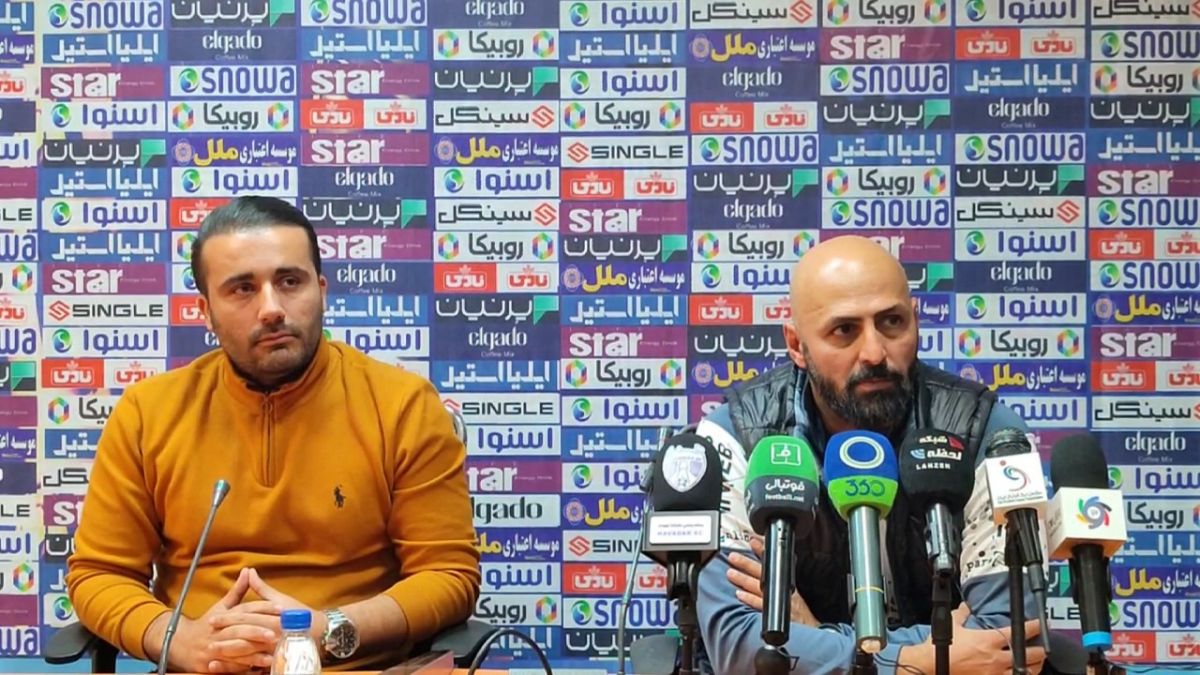 اختصاصی/ صحبتهای حمید عبداللهی مربی هوادار در کنفرانس خبری قبل از بازی با استقلال خوزستان