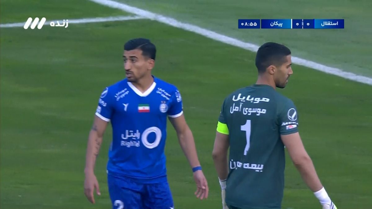 واکنش زیبای سیدحسین حسینی مانع از گلزنی حامد پاکدل شد