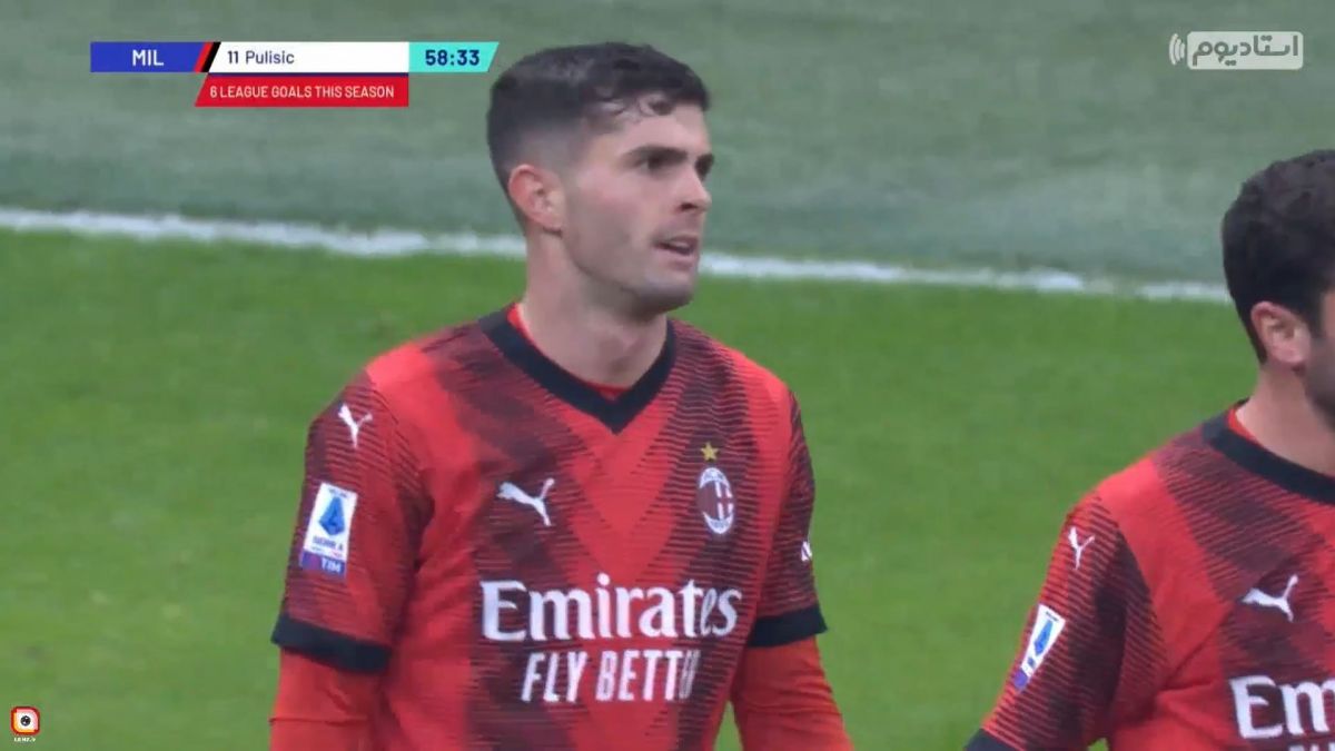 گل اول میلان به ساسولو (پولیشیچ)