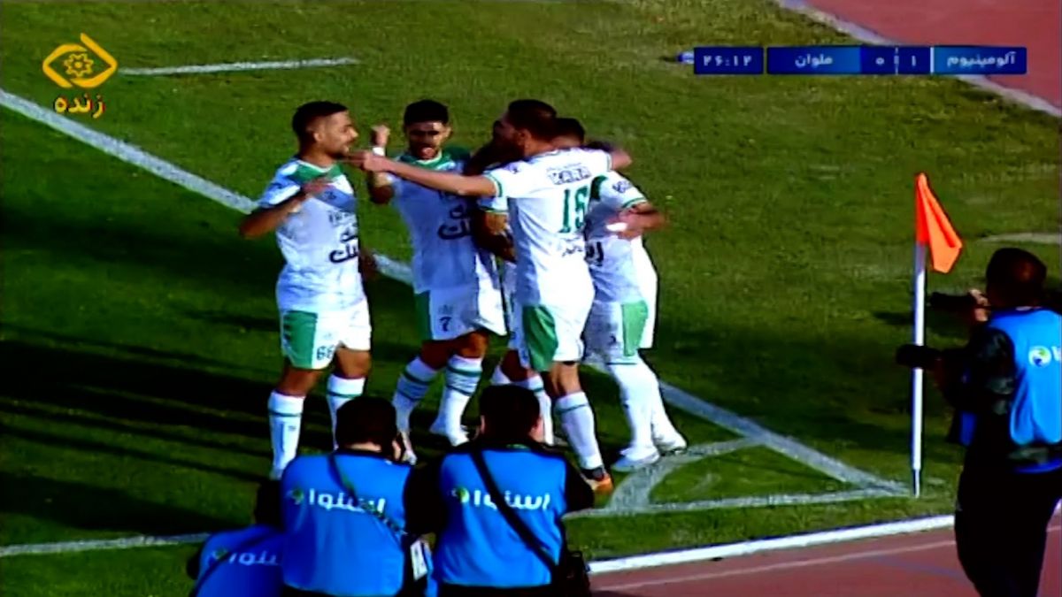 گل اول آلومینیوم اراک به ملوان (میلاد فخرالدینی - پنالتی)