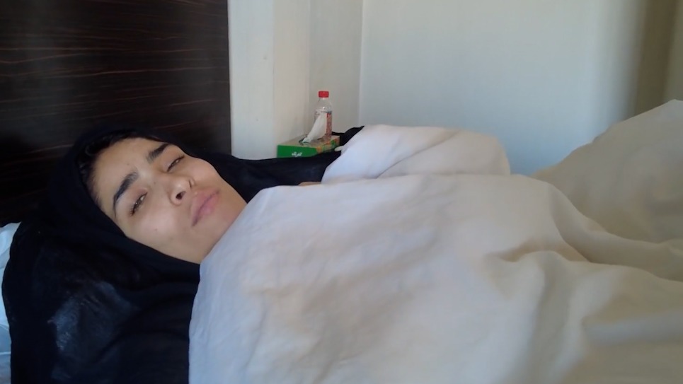 اولین صحبت های زهرا خواجوی دروازه‌بان تیم ملی فوتبال زنان ایران پس از تصادف در بم