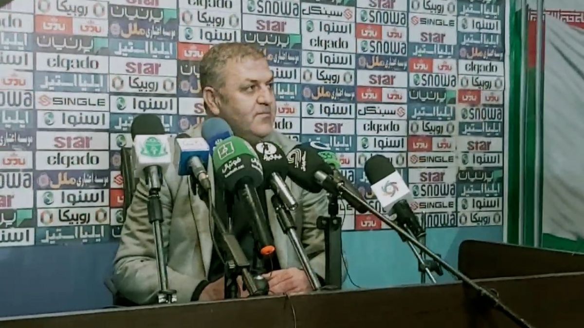 اختصاصی/ نشست خبری رجائیان مدیرعامل آلومینیوم اراک بعد از تساوی برابر ملوان