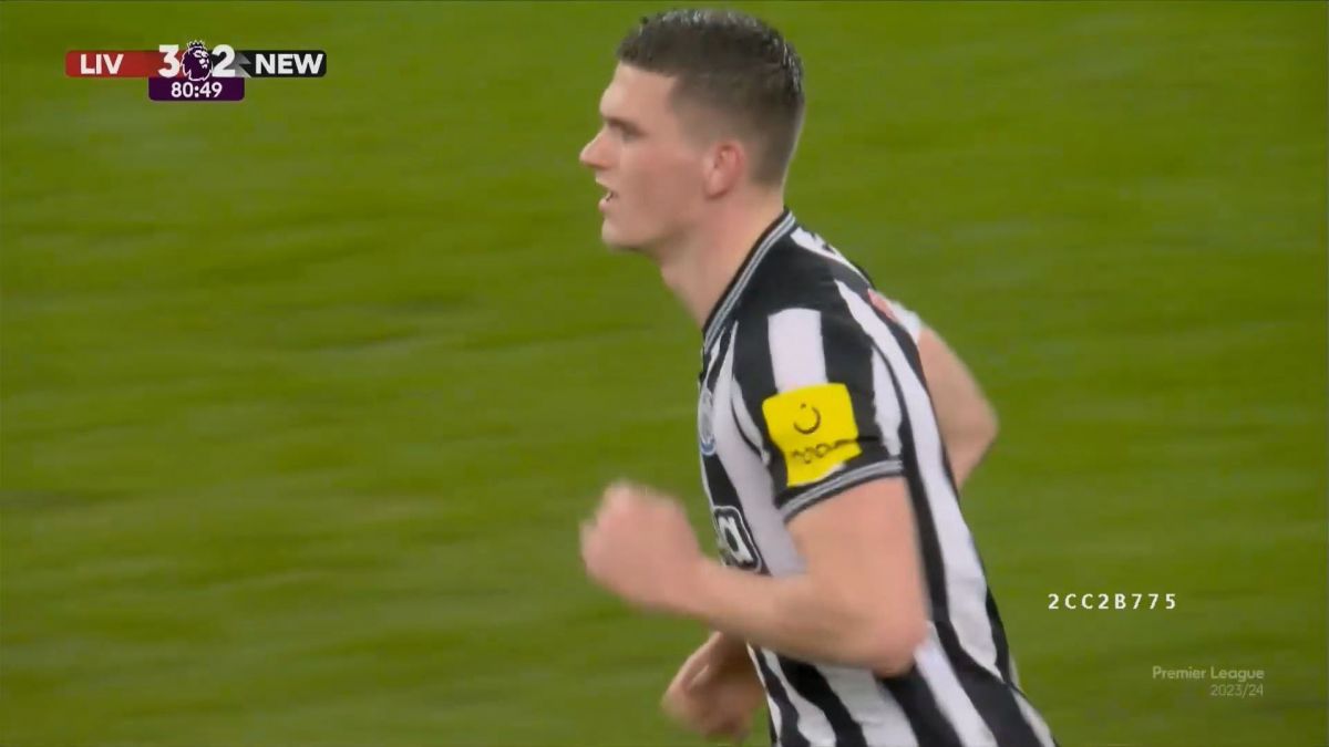 گل دوم نیوکاسل به لیورپول (اسون بوتمن)