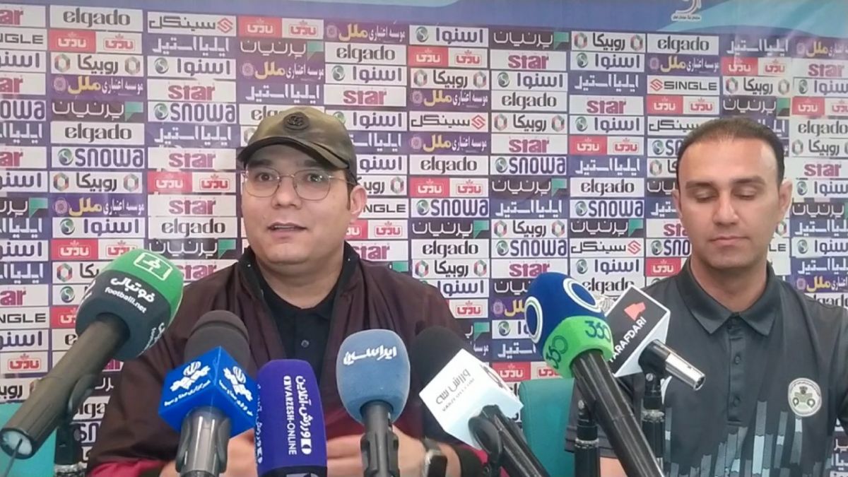 اختصاصی/ صحبت‌های محمد ربیعی در نشست خبری پیش از دیدار ذوب‌آهن و گل گهر سیرجان