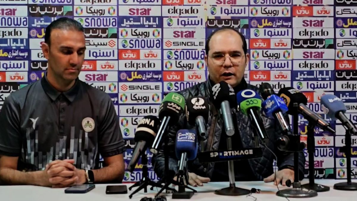اختصاصی/ صحبت‌های محمد ربیعی در نشست خبری پس از دیدار ذوب‌آهن و گل گهر سیرجان
