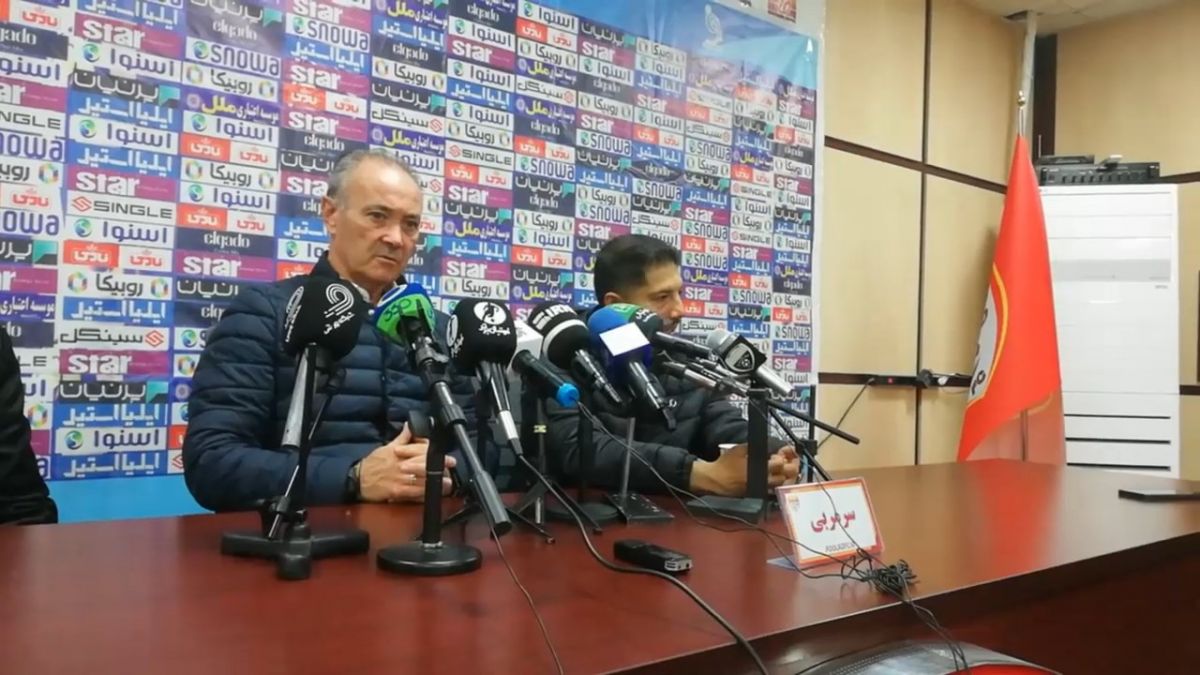 اختصاصی/ صحبت های ایگناسیو مارتینز بعد از دیدار فولاد و نساجی