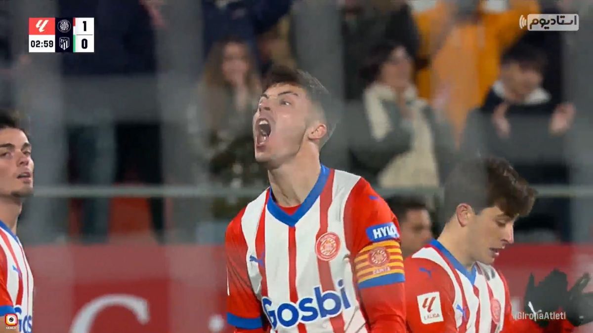 گل اول خیرونا به اتلتیکو مادرید (والری)