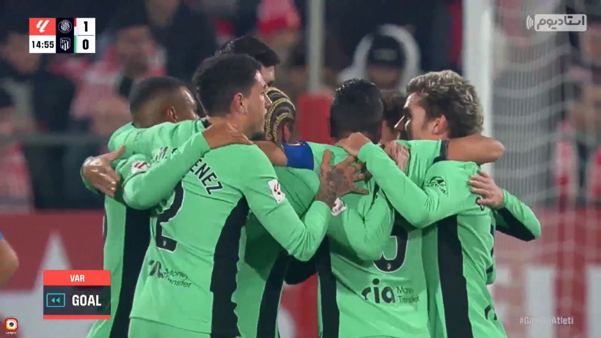 گل اول اتلتیکو مادرید به خیرونا (موراتا)