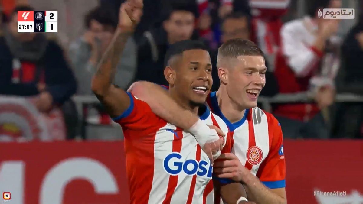 گل دوم خیرونا به اتلتیکو مادرید (ساویو)