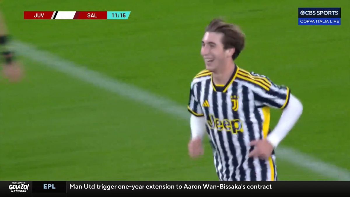 گل اول یوونتوس به سالرنیتانا (فابیو میرتی)