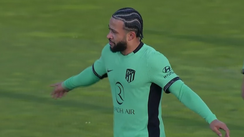 گل دوم اتلتیکو مادرید به لوگو (دپای)