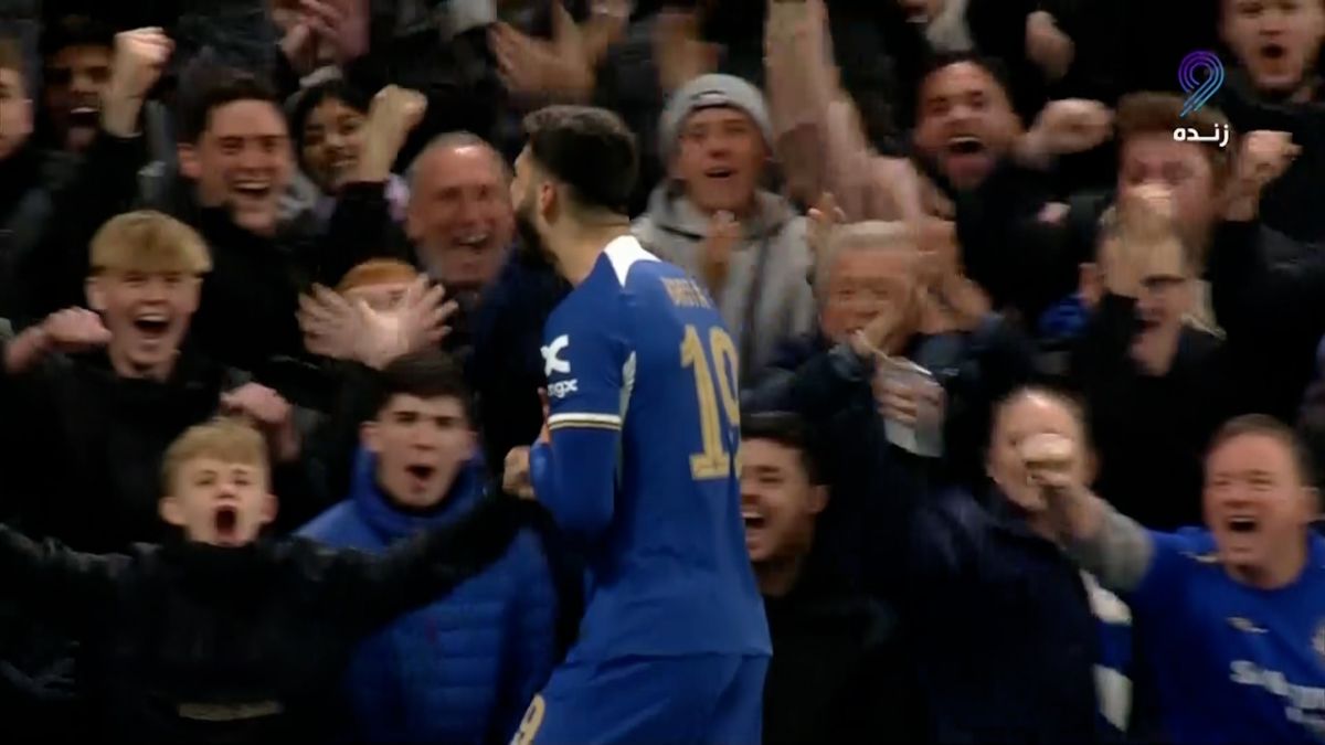 گل اول چلسی به پرستون (آرماندو بروخا)