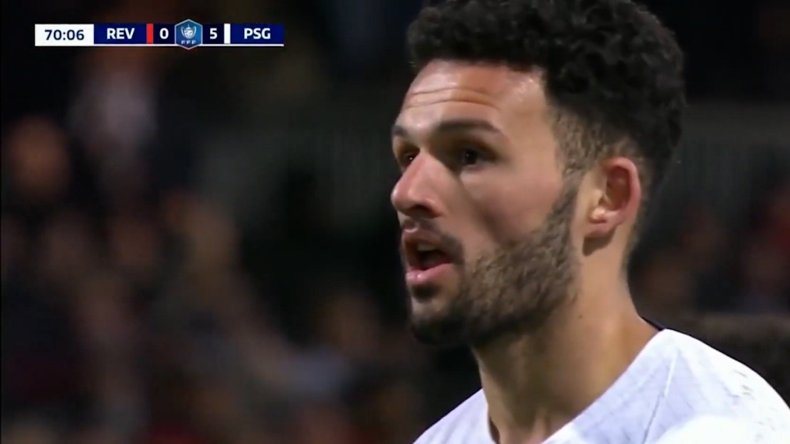 گل ششم پاری سن ژرمن به رول (گونچالو راموس - پنالتی)