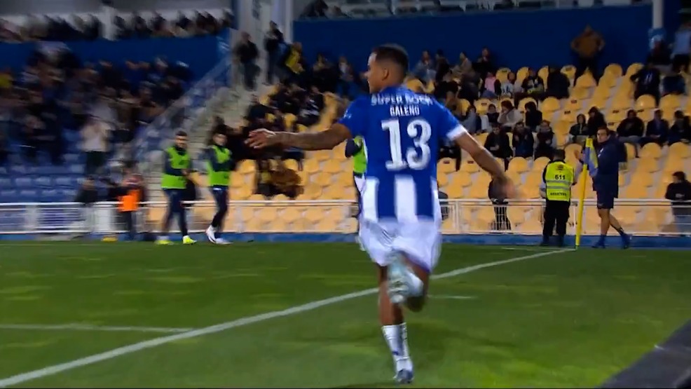 گل چهارم پورتو به استوریل (گالنو)