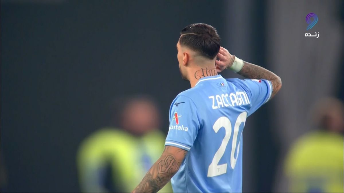 گل اول لاتزیو به رم (ماتیا زاکانی - پنالتی)