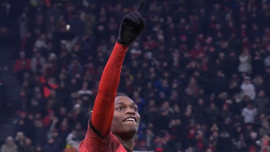 گل اول میلان به آتالانتا (لیائو)