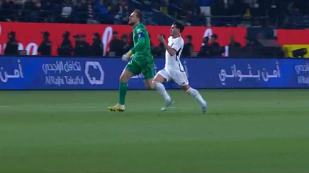 گل پنجم رئال مادرید به اتلتیکو مادرید (براهیم دیاز)