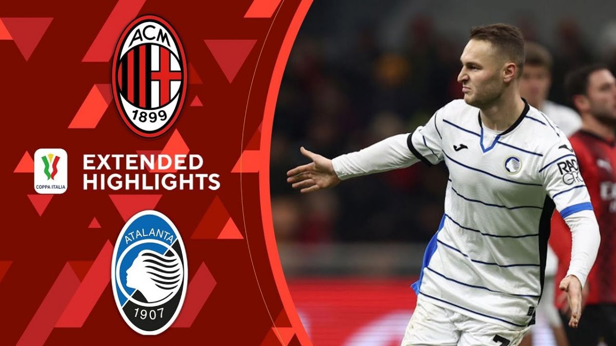 خلاصه بازی میلان 1-2 آتالانتا (حذف میلان)