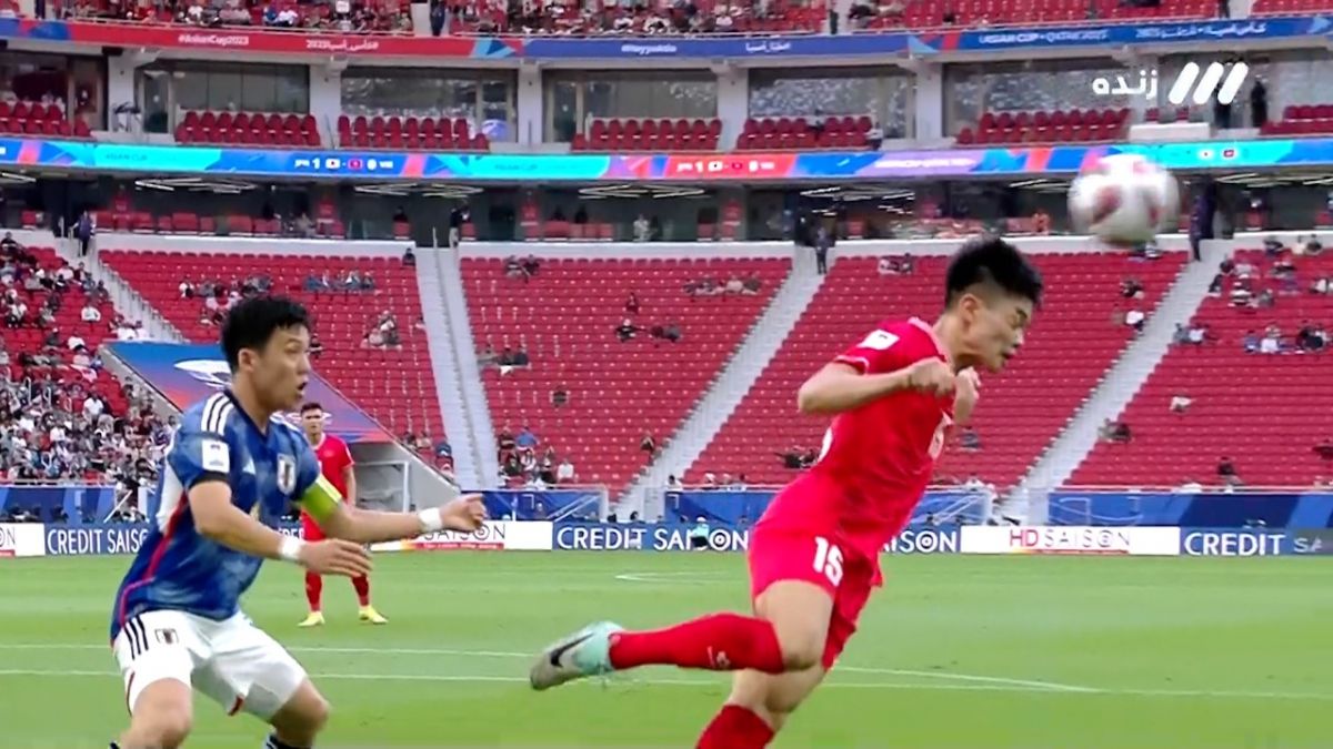 گل اول ویتنام به ژاپن (ضربه سر زیبای نگوین)