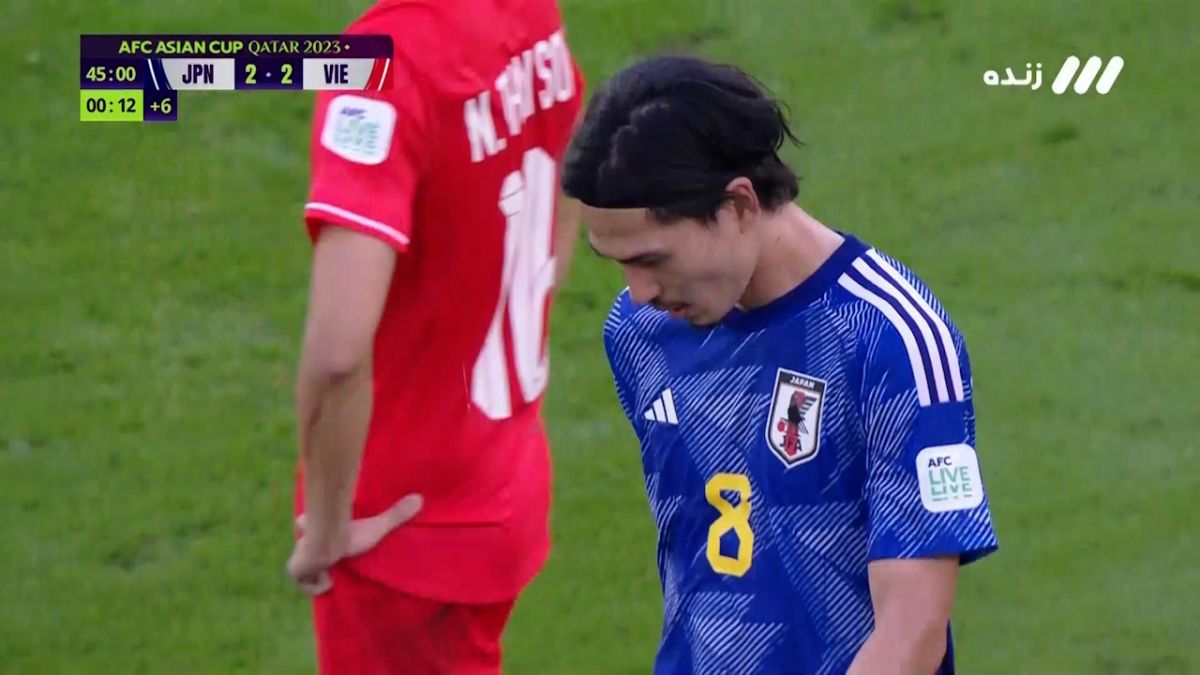 گل دوم ژاپن به ویتنام (دبل تاکومی مینامینو)