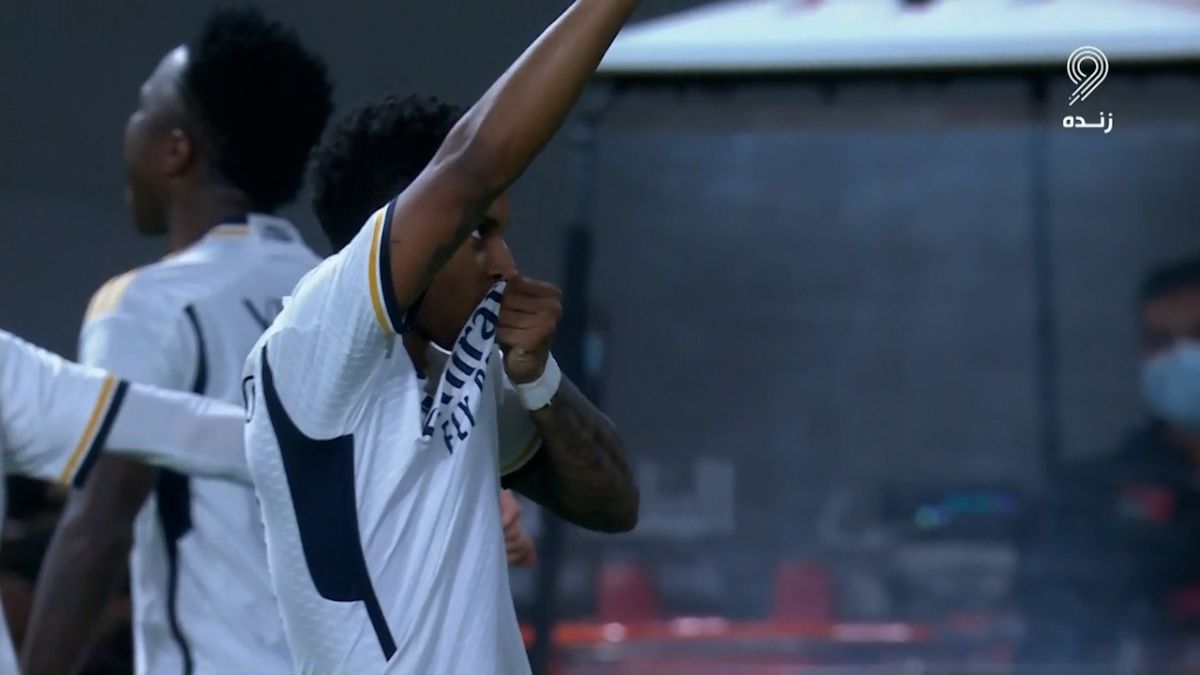 گل چهارم رئال مادرید به بارسلونا (رودریگو)