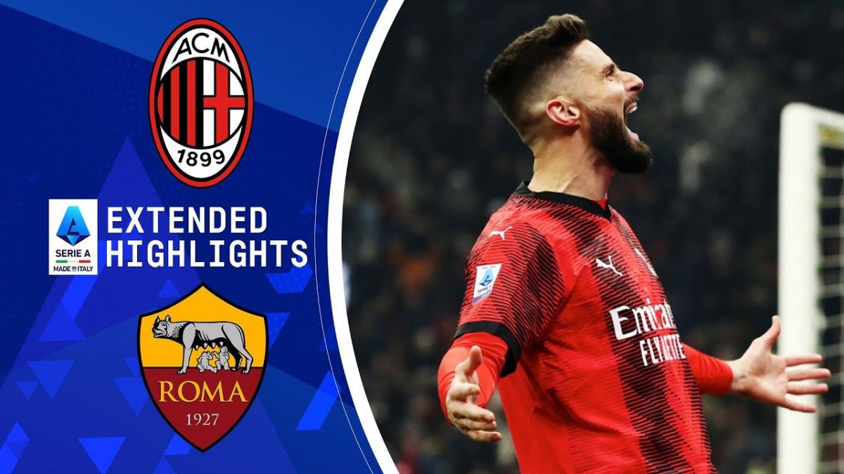 خلاصه بازی میلان 3-1 رم