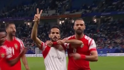 گل اول اردن به مالزی (سوپرگل المردی)