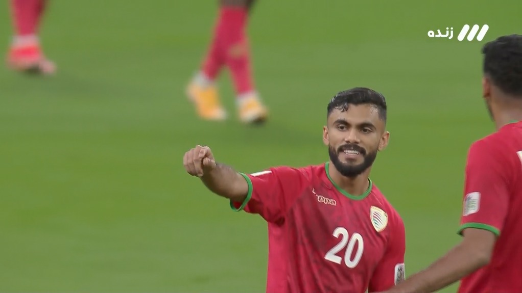 گل اول عمان به عربستان (الیحیایی)