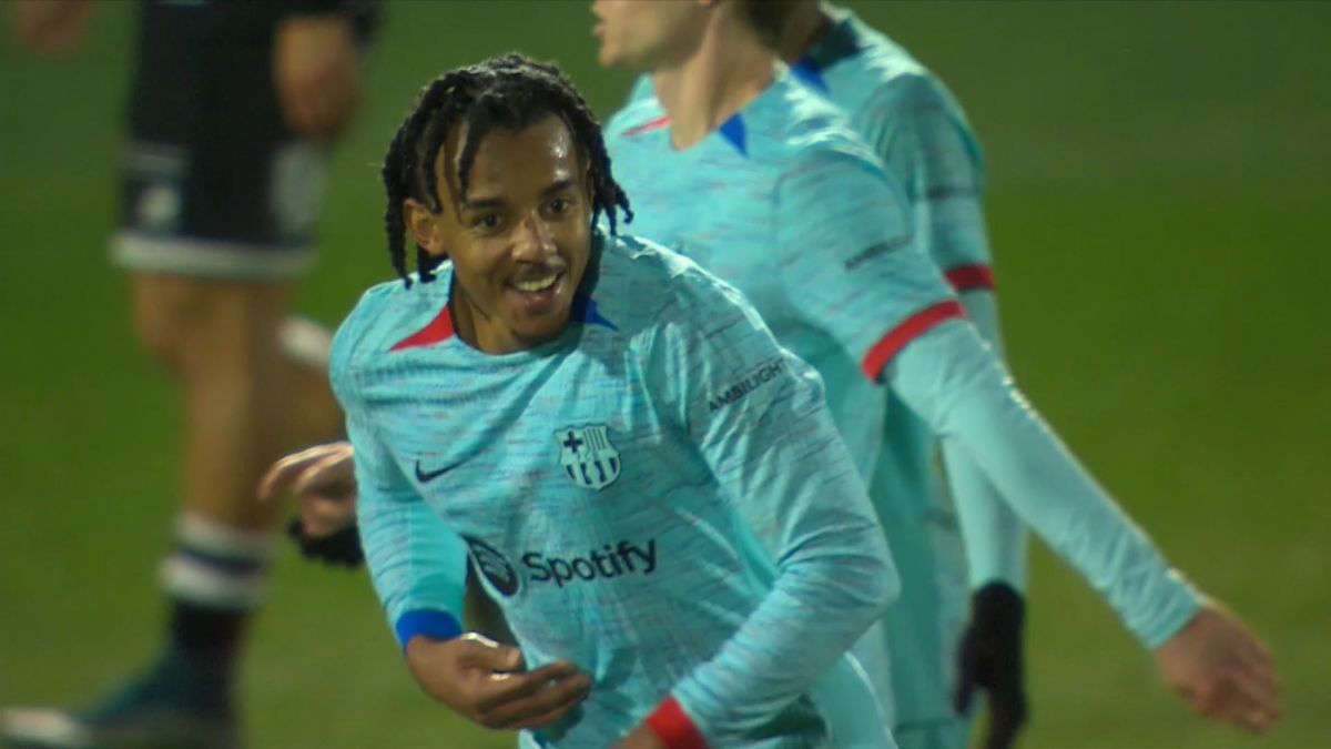 گل دوم بارسلونا به یونیونیستاس سالامانکا (ژول کنده)