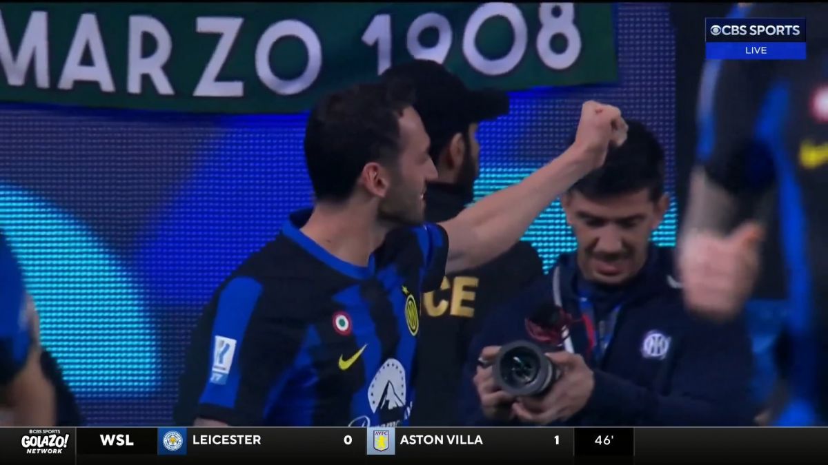 گل دوم اینتر به لاتزیو (چالهان اوغلو - پنالتی)