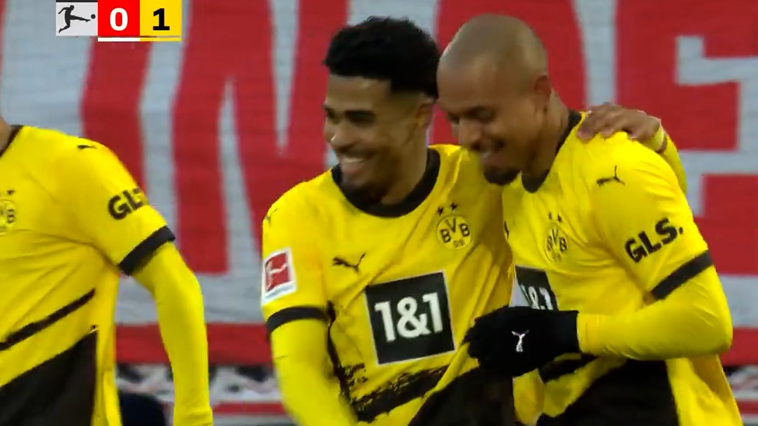 گل اول دورتموند به کلن (دونیل مالن)