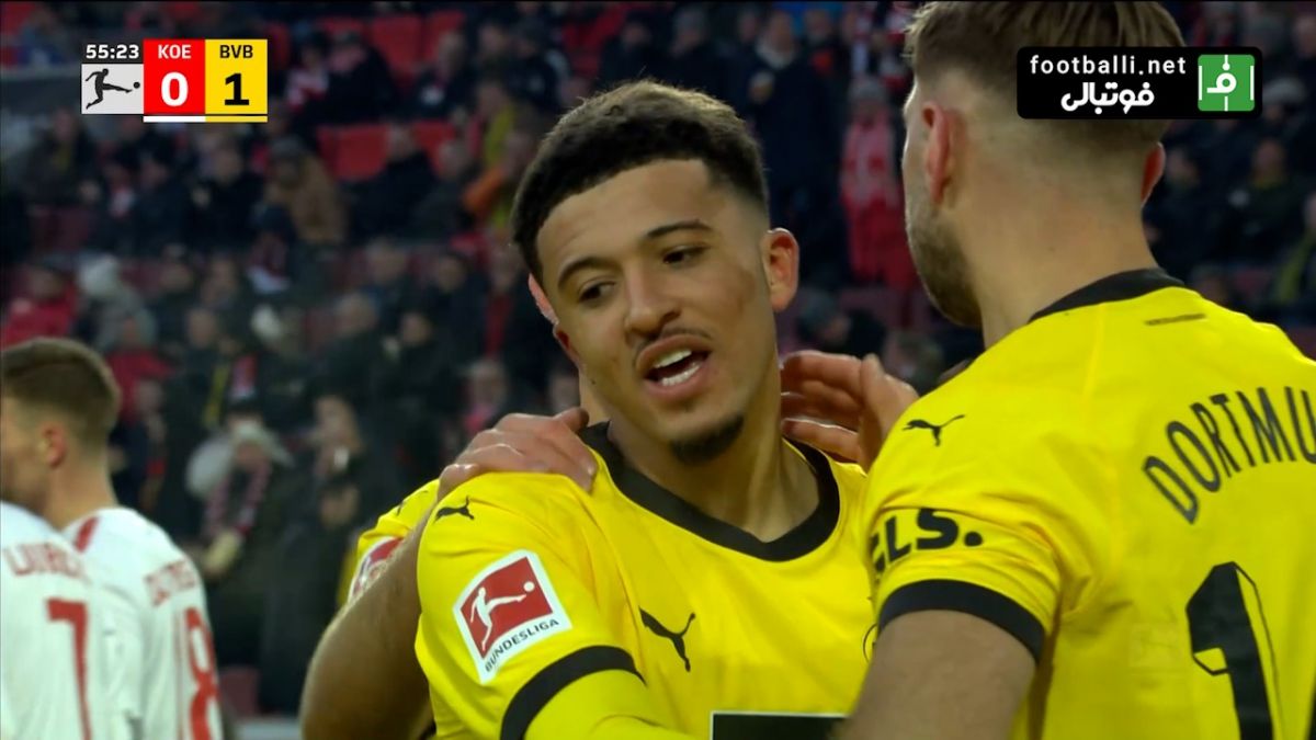 گل دوم دورتموند به کلن (فولکروگ) / سانچو پنالتی گرفت!