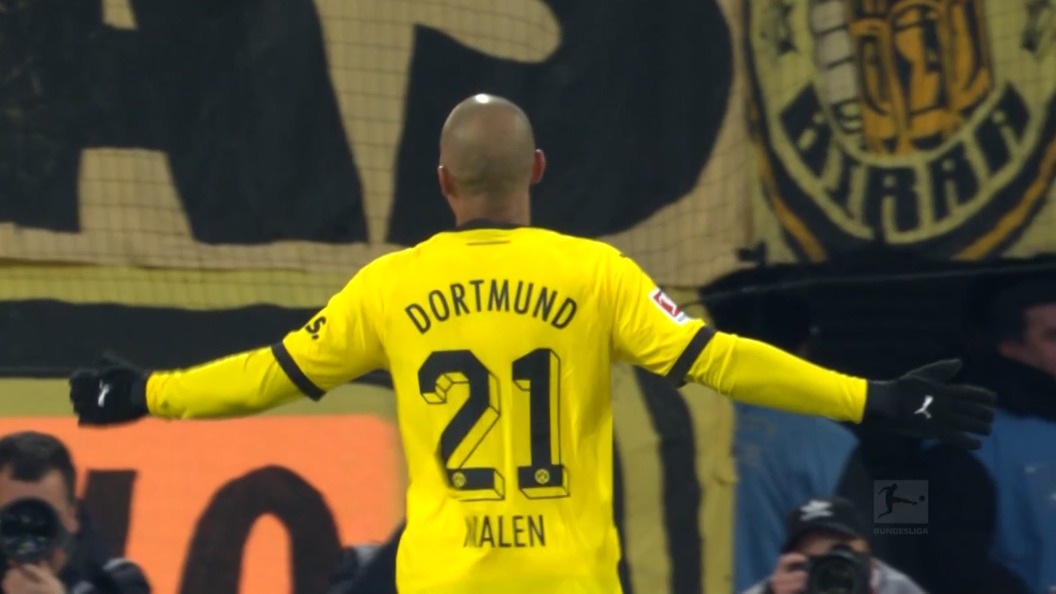 گل سوم دورتموند به کلن (دبل مالن)